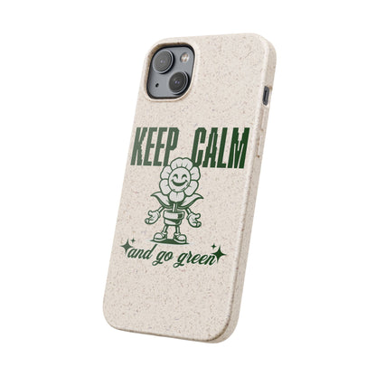 Go Green Biodegradable Phone Case