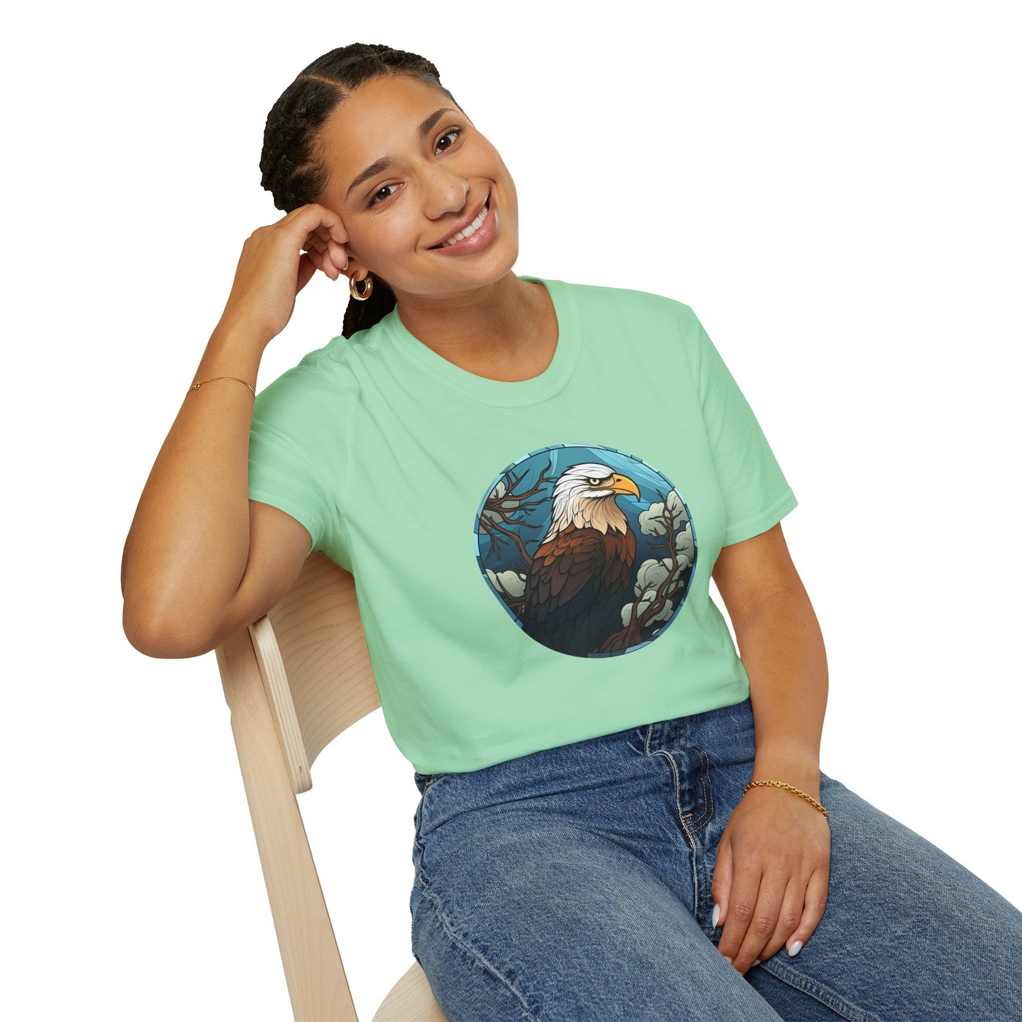 Eagle Unisex T-Shirt for Wildlife Enthusiasts