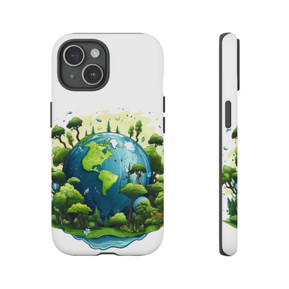 Eco-Friendly Phone Case with Earth Design