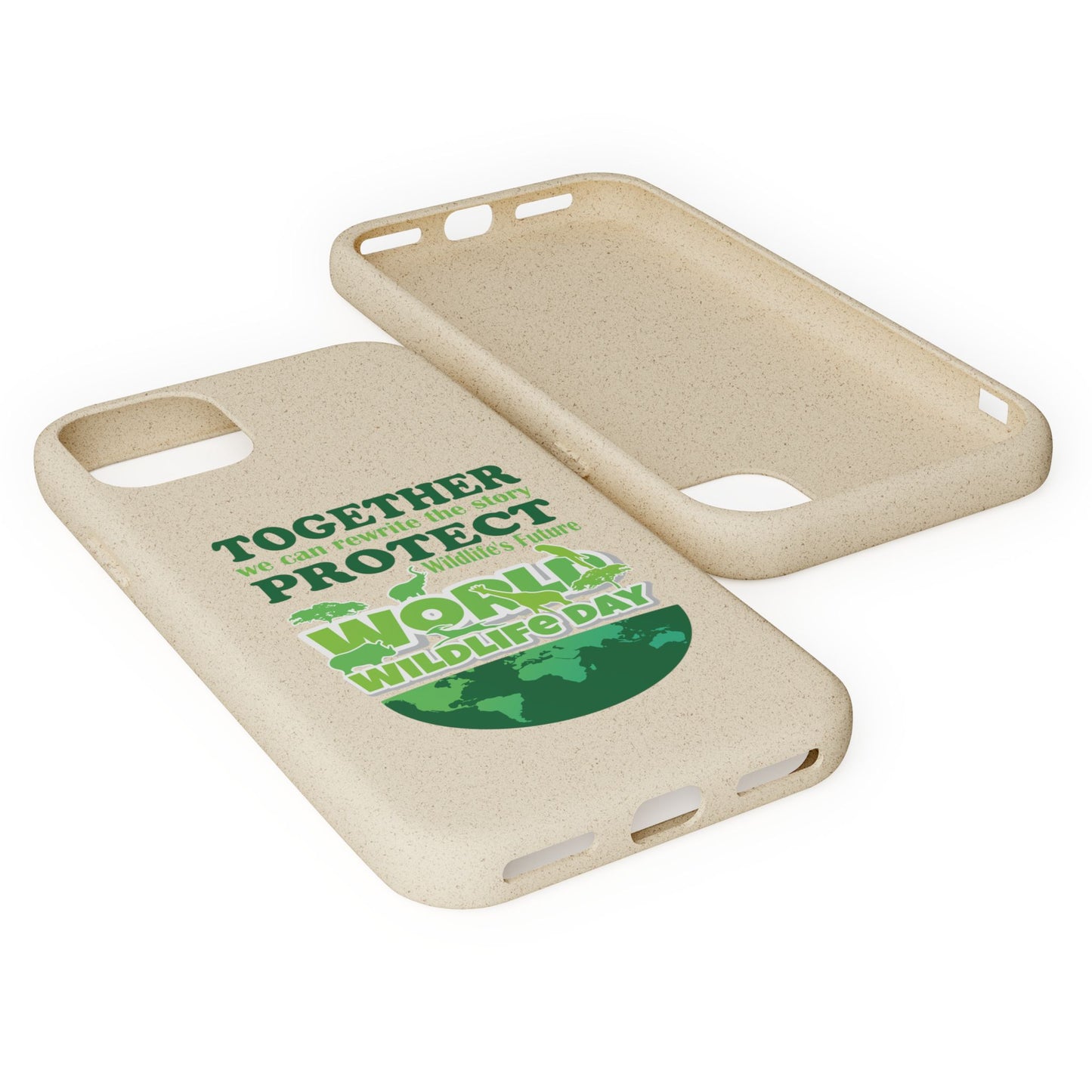 Eco-Friendly Biodegradable Phone Cases for Wildlife Day - Protect Our Planet