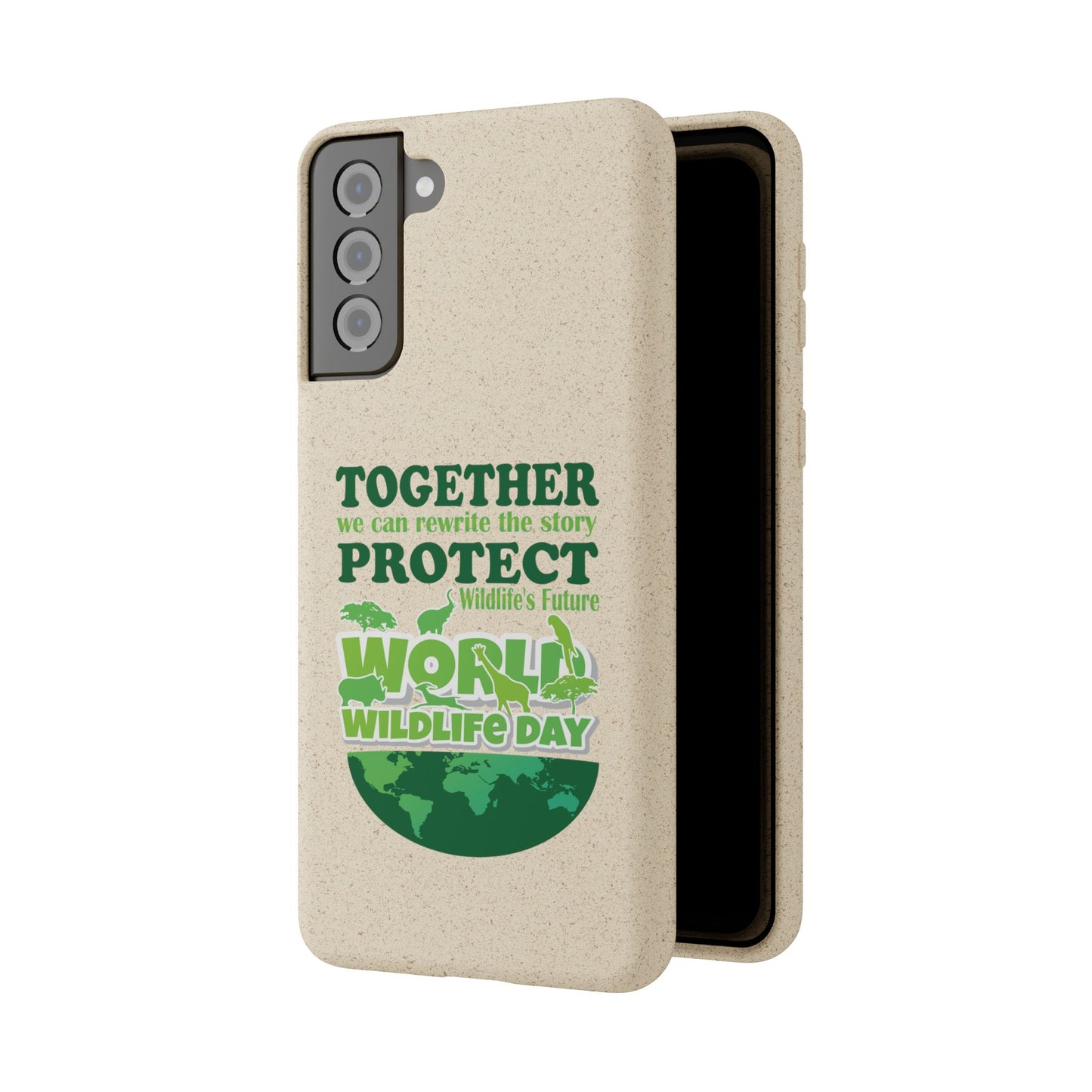 Eco-Friendly Biodegradable Phone Cases for Wildlife Day - Protect Our Planet