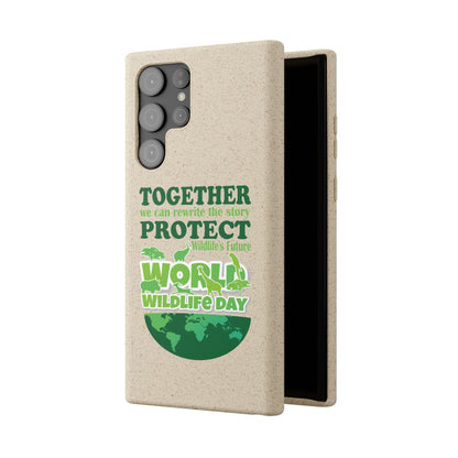 Eco-Friendly Biodegradable Phone Cases for Wildlife Day - Protect Our Planet