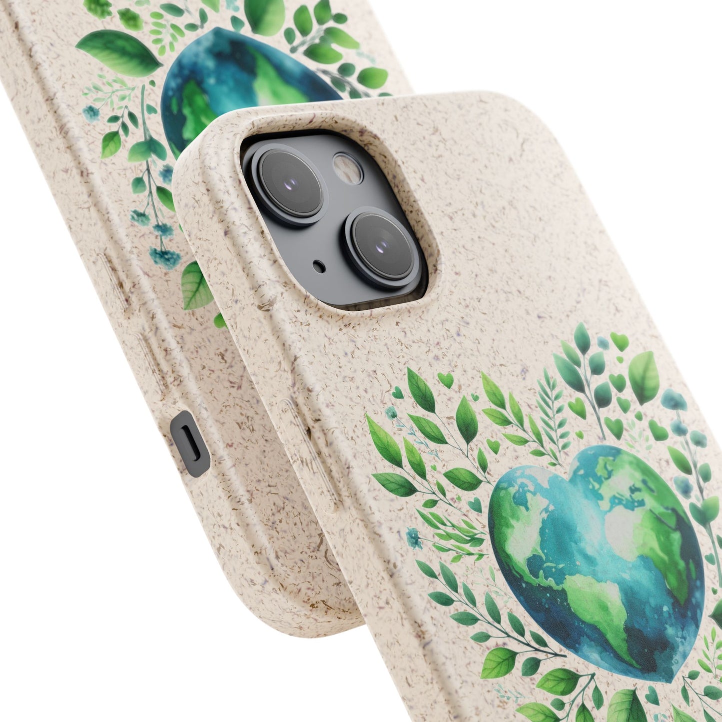 Cute Love Nature Phone case sustainable Biodegradable Phone Case