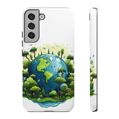 Eco-Friendly Phone Case with Earth Design