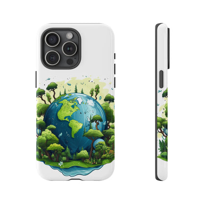 Eco-Friendly Phone Case with Earth Design