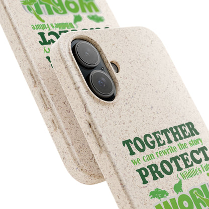 Eco-Friendly Biodegradable Phone Cases for Wildlife Day - Protect Our Planet