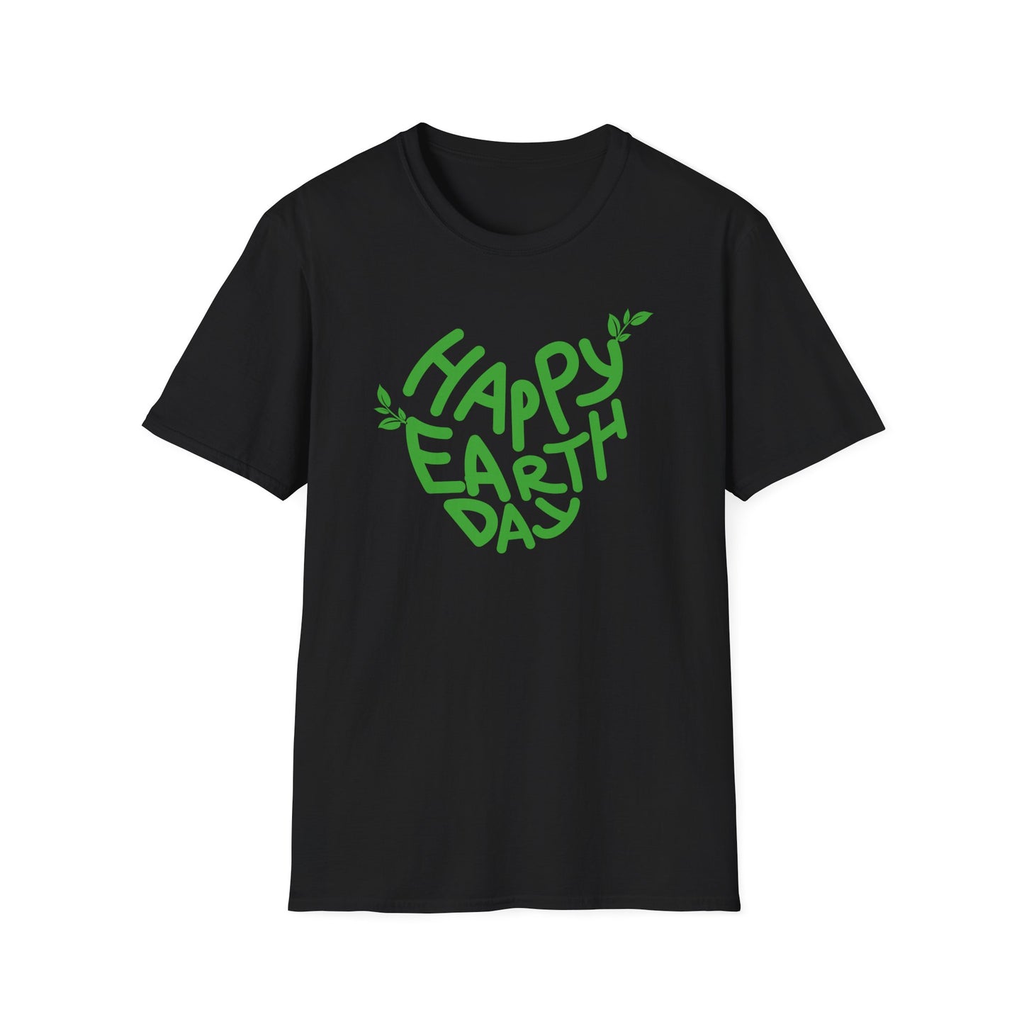 Happy Earth Day Unisex Softstyle T-Shirt - Eco-Friendly Apparel