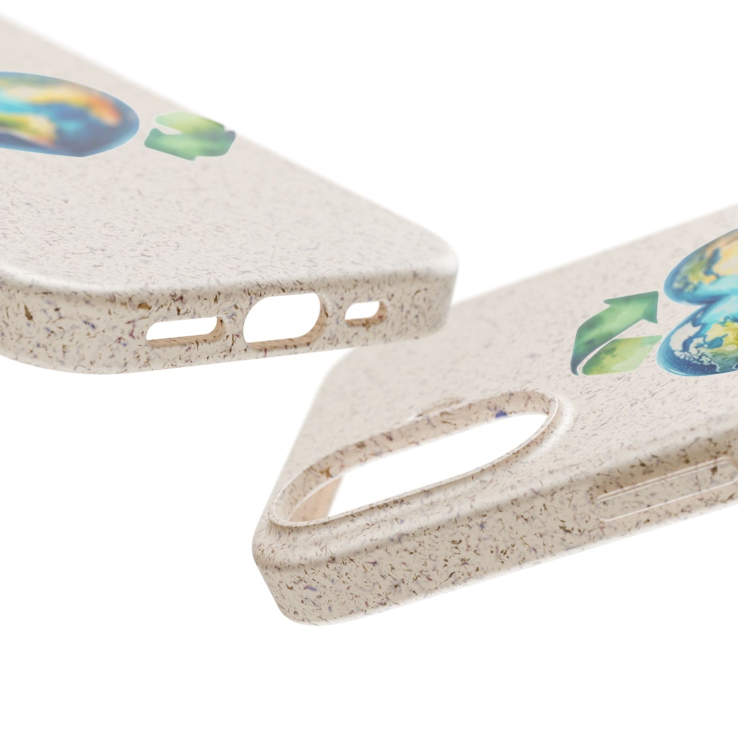 Cute Earth Design - Sustainable Living Biodegradable Phone Case