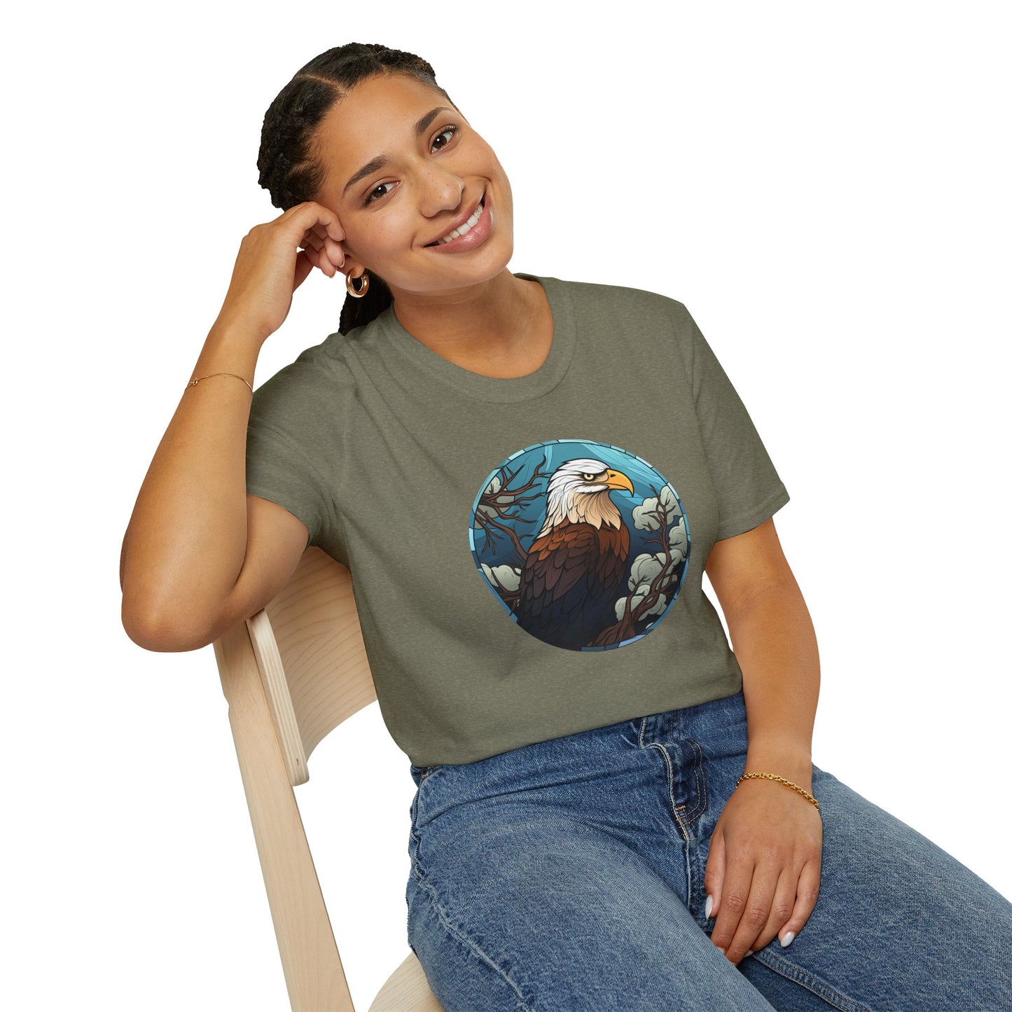 Eagle Unisex T-Shirt for Wildlife Enthusiasts