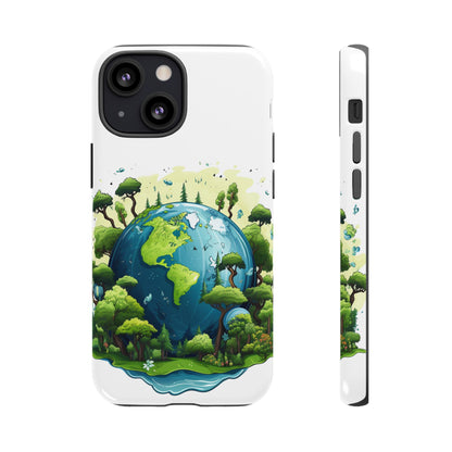 Eco-Friendly Phone Case with Earth Design