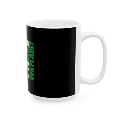 Wildlife Protect Ceramic Mug - 11oz, 15oz