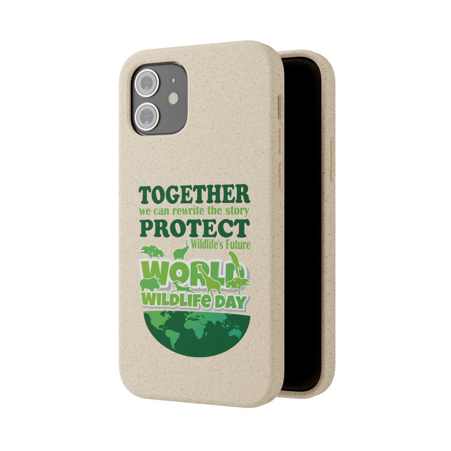 Eco-Friendly Biodegradable Phone Cases for Wildlife Day - Protect Our Planet