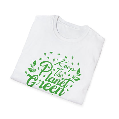 Eco-Friendly Unisex T-Shirt - Keep the Planet Green