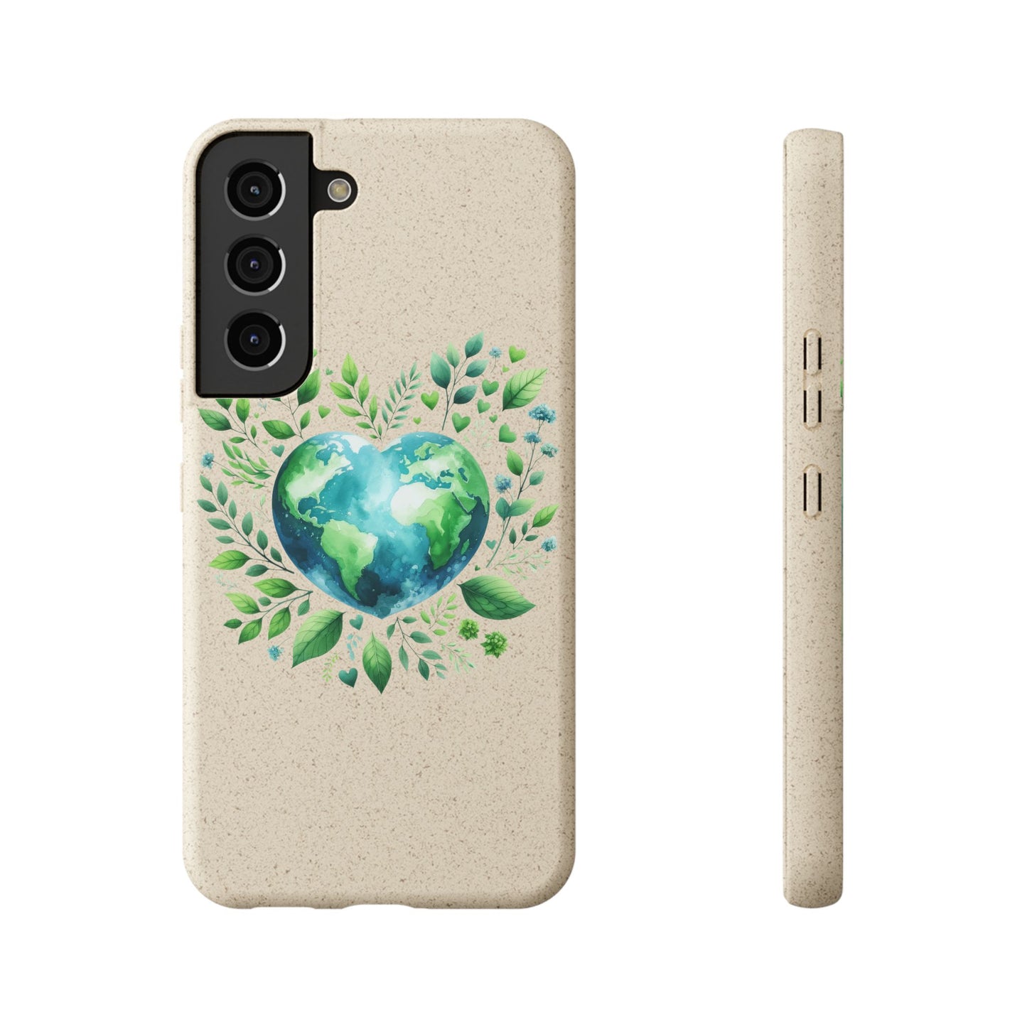 Cute Love Nature Phone case sustainable Biodegradable Phone Case