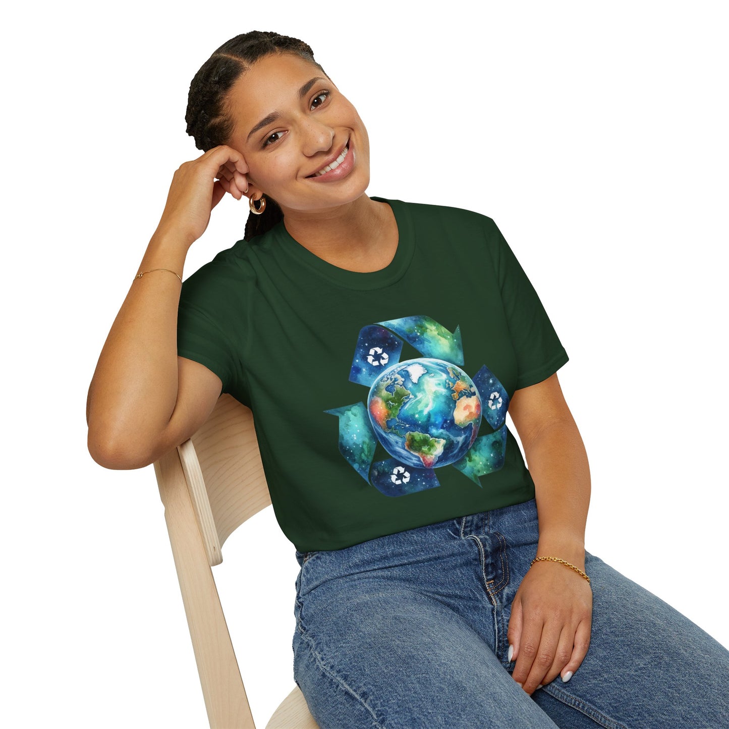 Recycle Unisex T-Shirt - Eco-Friendly Lifestyle