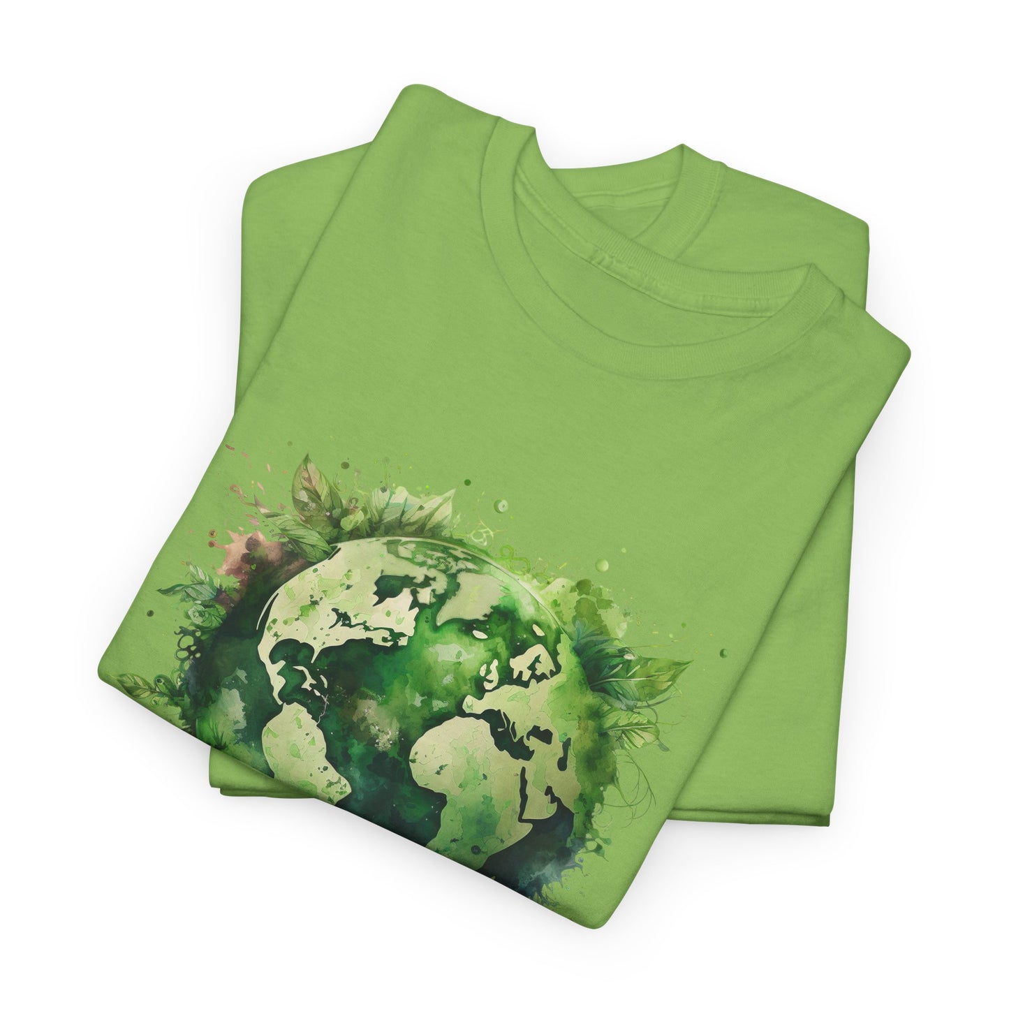 Eco-Friendly World Map T-Shirt - Unisex Tee