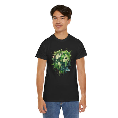 Eco-Friendly World Map T-Shirt - Unisex Tee