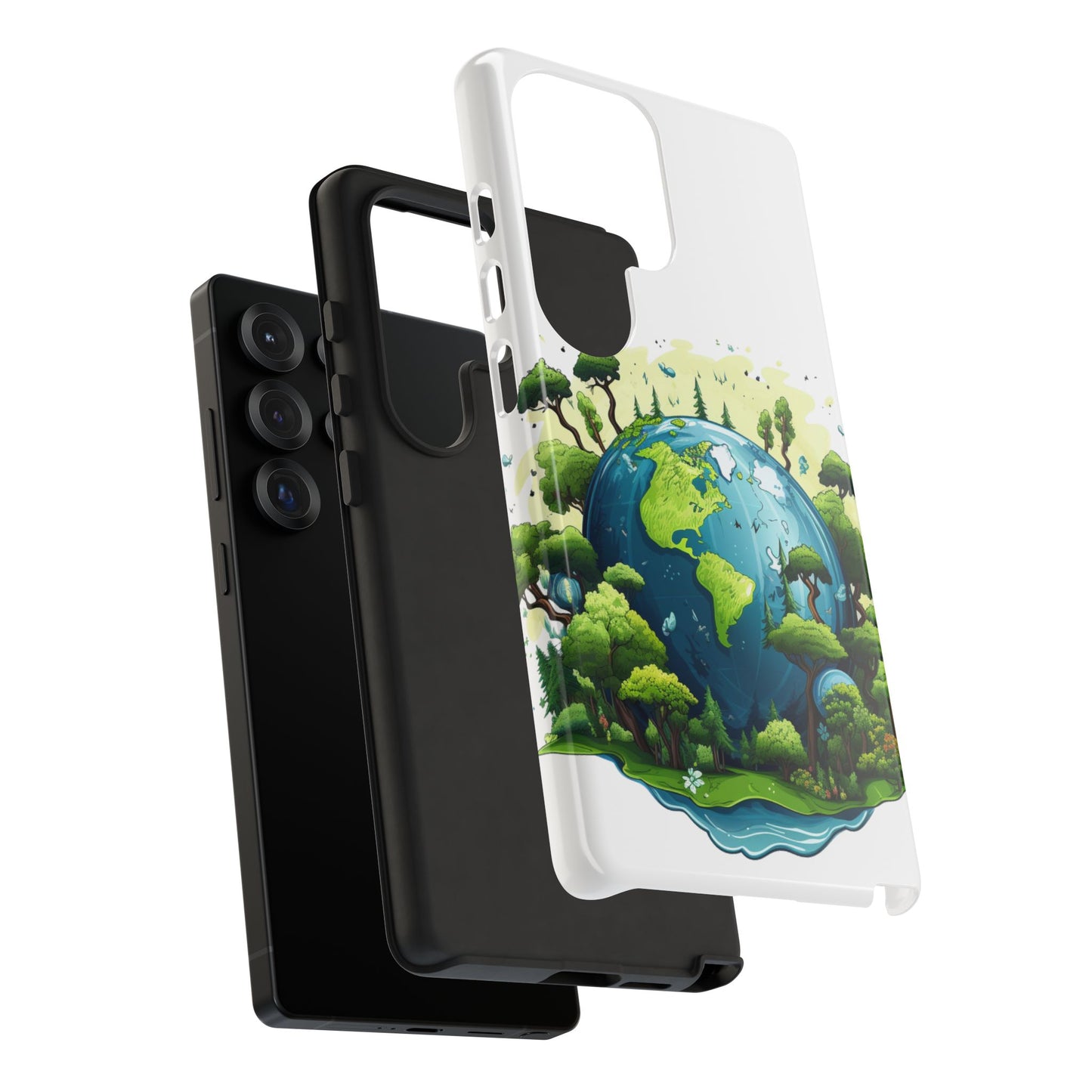 Eco-Friendly Phone Case with Earth Design