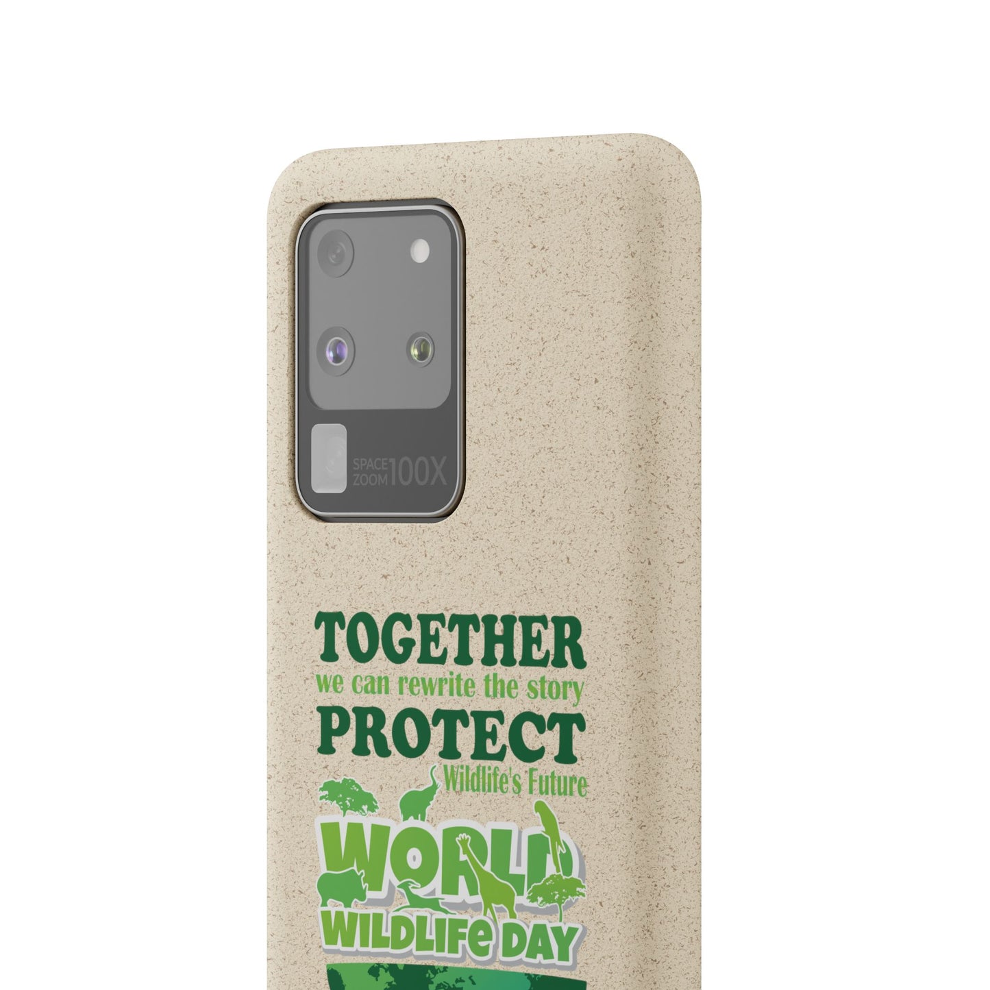 Eco-Friendly Biodegradable Phone Cases for Wildlife Day - Protect Our Planet