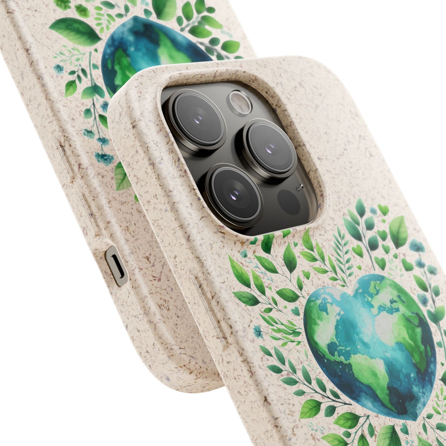 Cute Love Nature Phone case sustainable Biodegradable Phone Case