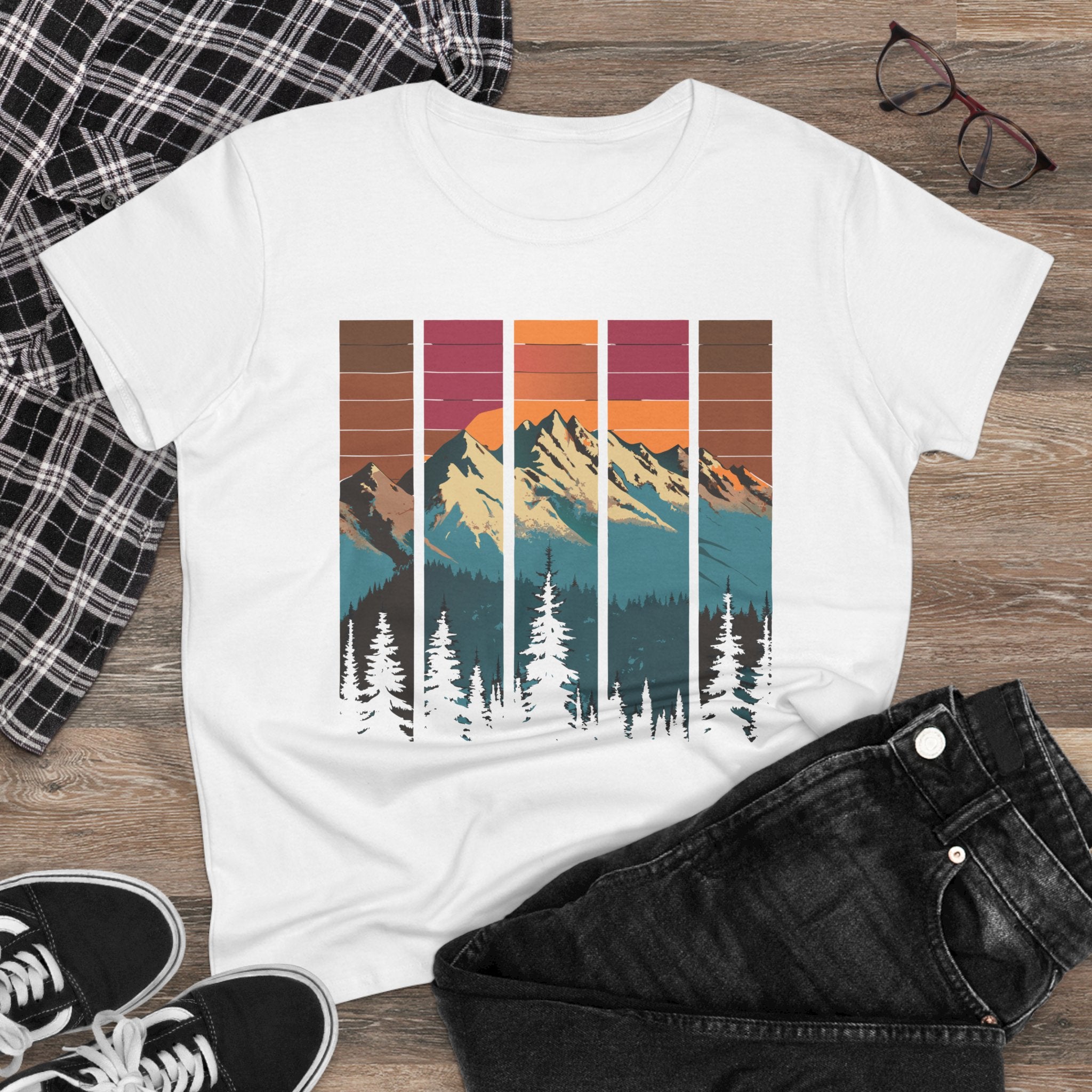 Mountain Adventure Tee - Women's Cotton
