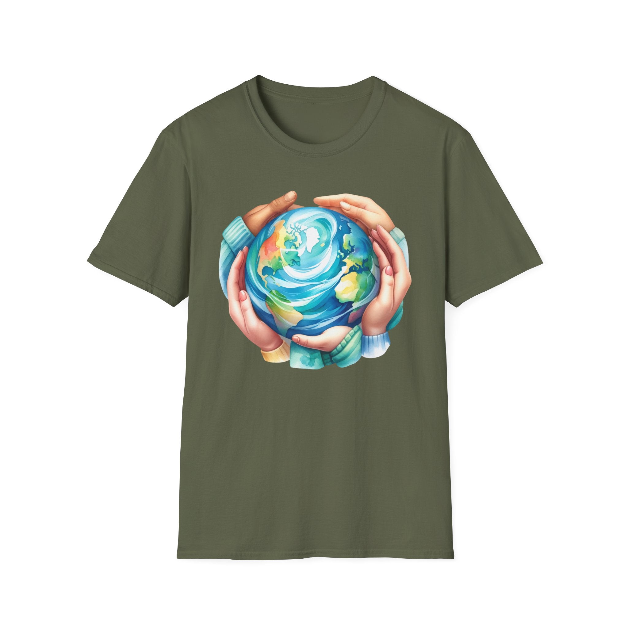 Earth Day Holding Hands T-Shirt