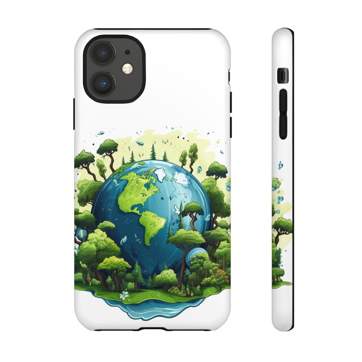 Eco-Friendly Phone Case with Earth Design