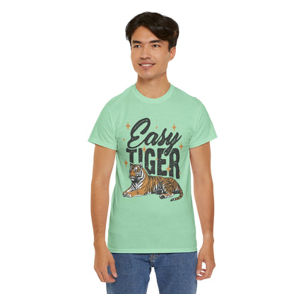 Easy Tiger Tee - Unisex Cotton T-Shirt