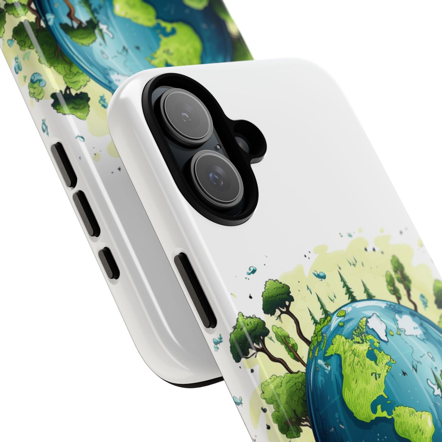 Eco-Friendly Phone Case with Earth Design