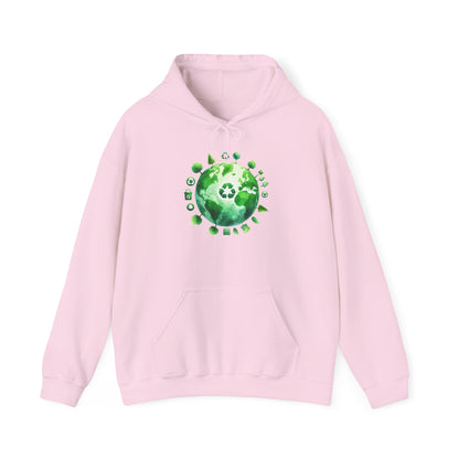 Sustainable Lifestyle Hooded Sweatshirt