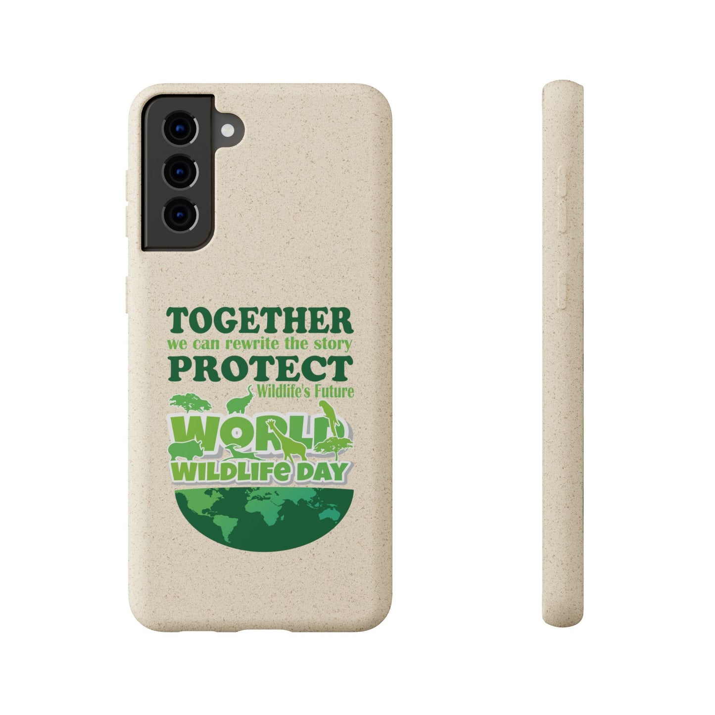 Eco-Friendly Biodegradable Phone Cases for Wildlife Day - Protect Our Planet