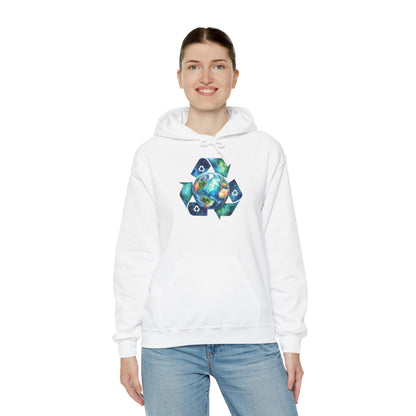 Recycle Symbol Eco Desogn Hoodie