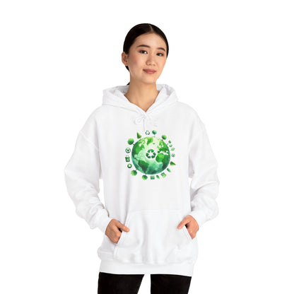 Sustainable Lifestyle Hooded Sweatshirt