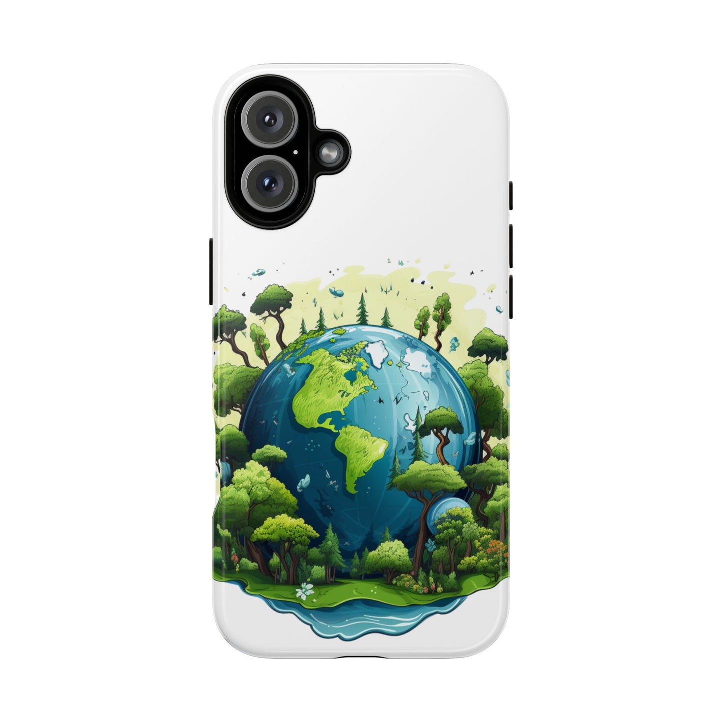 Eco-Friendly Phone Case with Earth Design