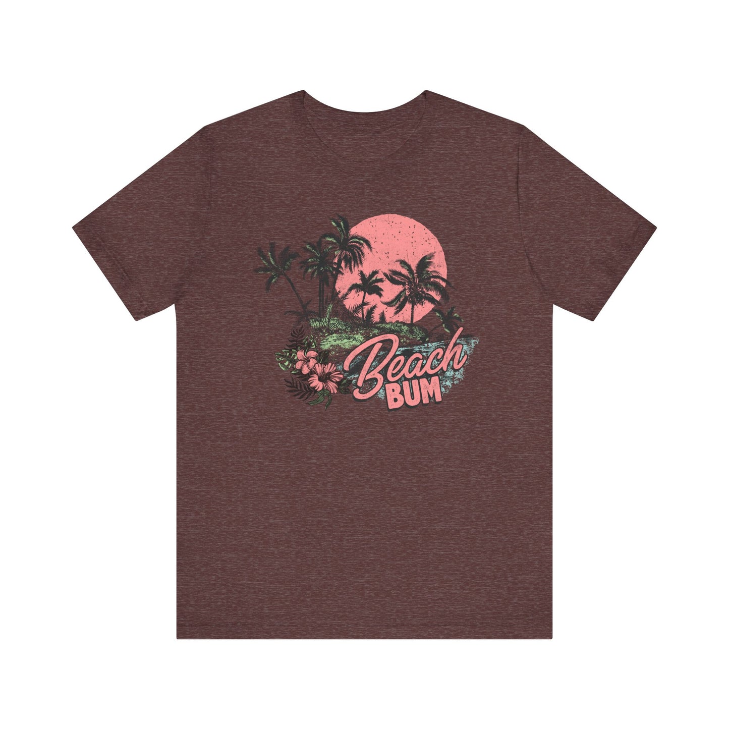 Beach Bum Unisex Short Sleeve Tee - Summer Vibes Shirt