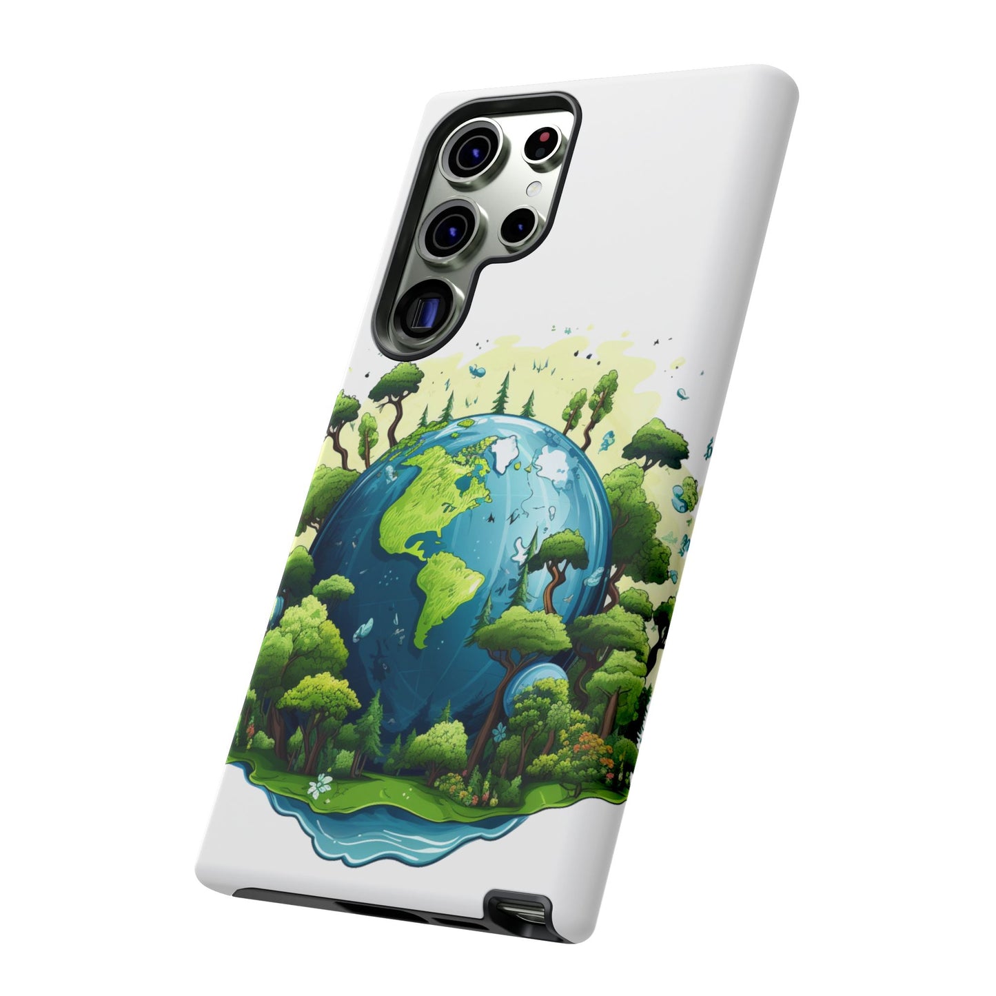 Eco-Friendly Phone Case with Earth Design