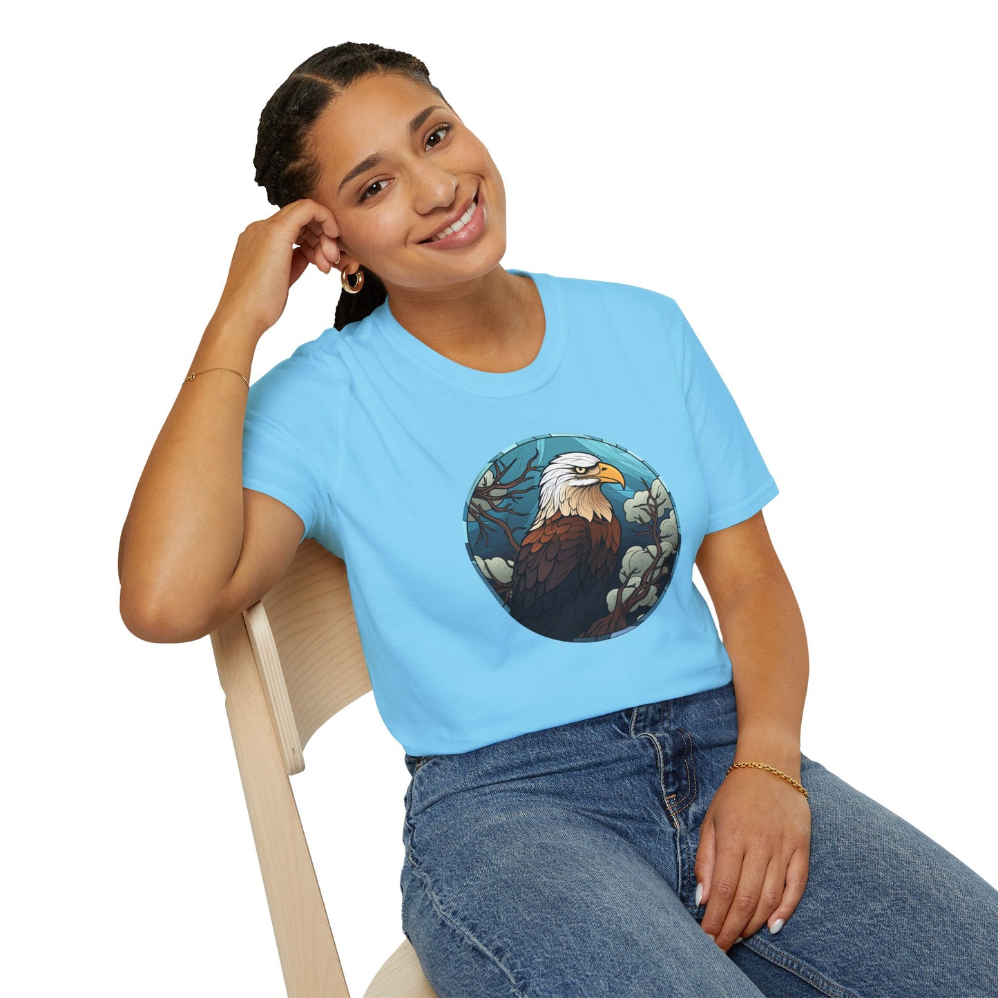 Eagle Unisex T-Shirt for Wildlife Enthusiasts