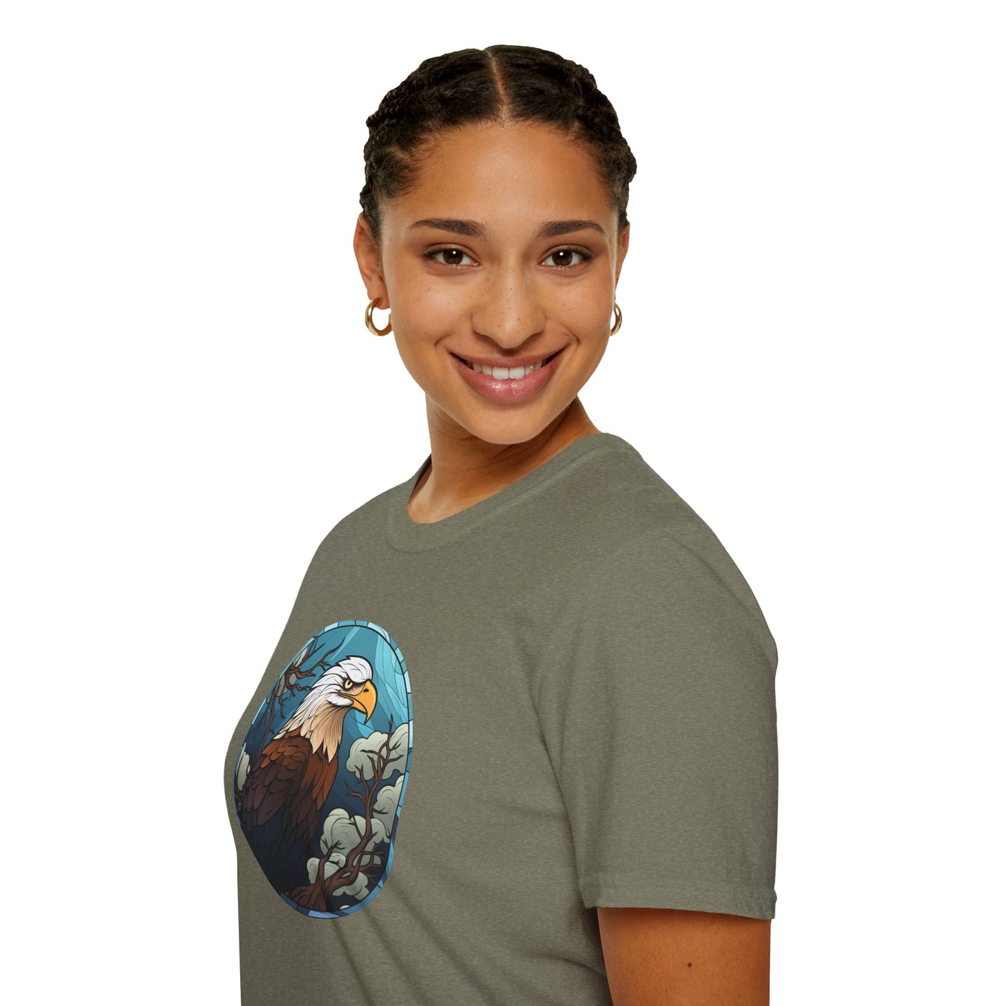 Eagle Unisex T-Shirt for Wildlife Enthusiasts
