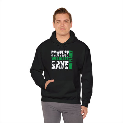 Wildlife Awareness Hooded Sweatshirt