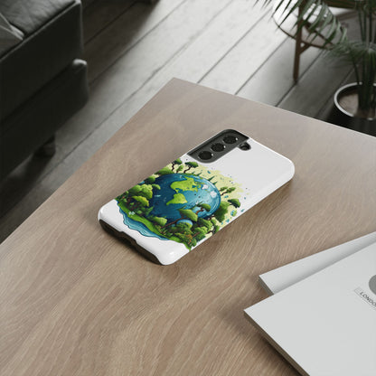 Eco-Friendly Phone Case with Earth Design