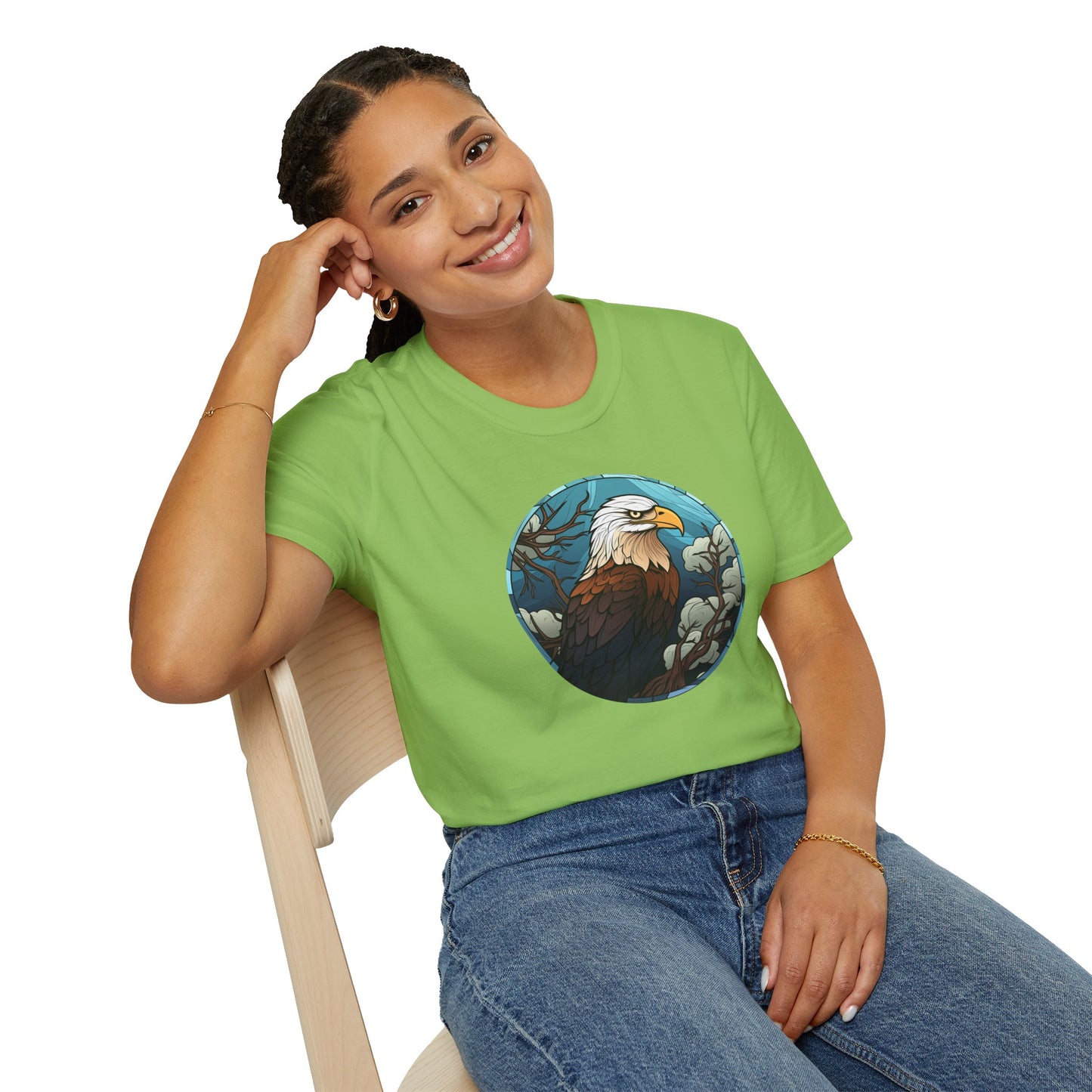 Eagle Unisex T-Shirt for Wildlife Enthusiasts