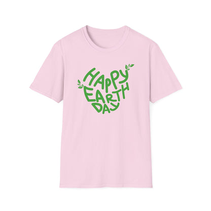 Happy Earth Day Unisex Softstyle T-Shirt - Eco-Friendly Apparel