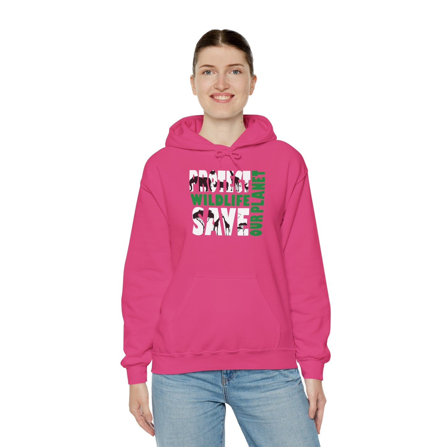 Wildlife Awareness Hooded Sweatshirt