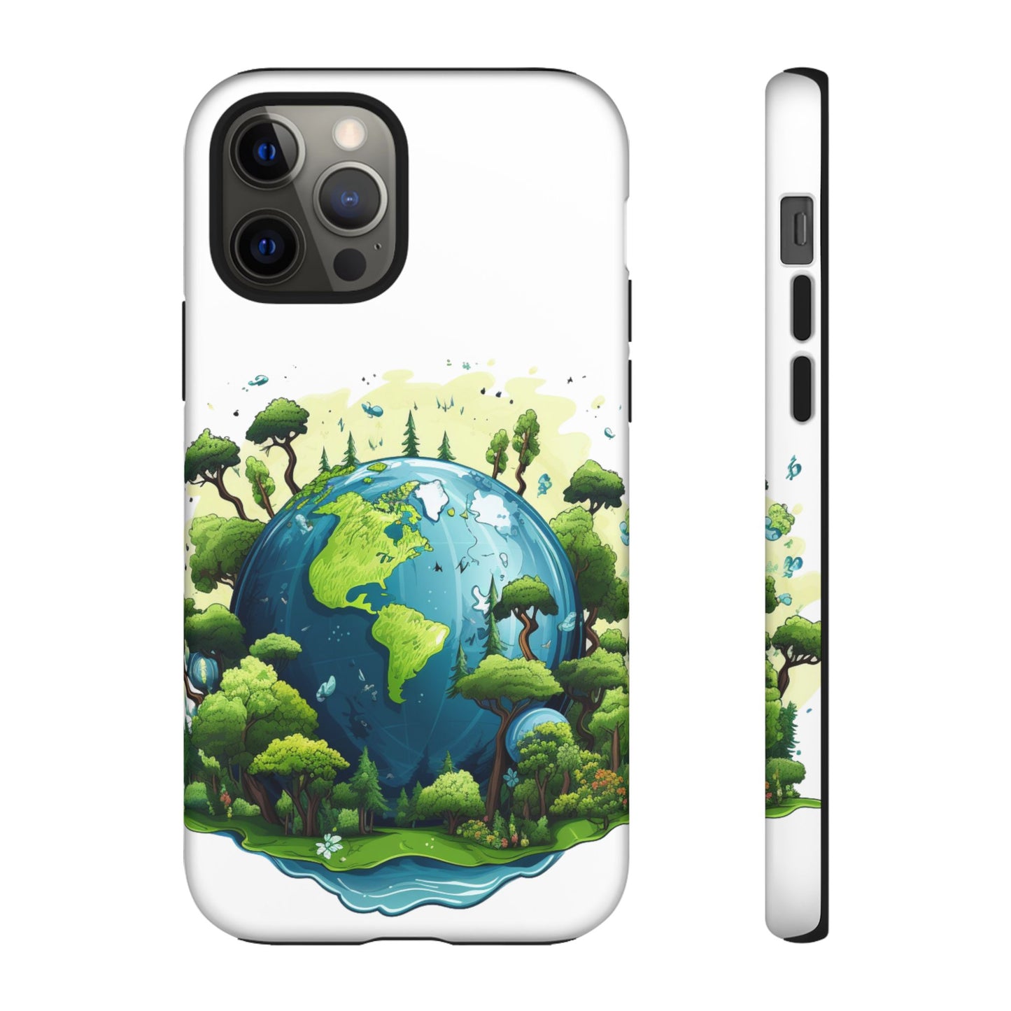 Eco-Friendly Phone Case with Earth Design