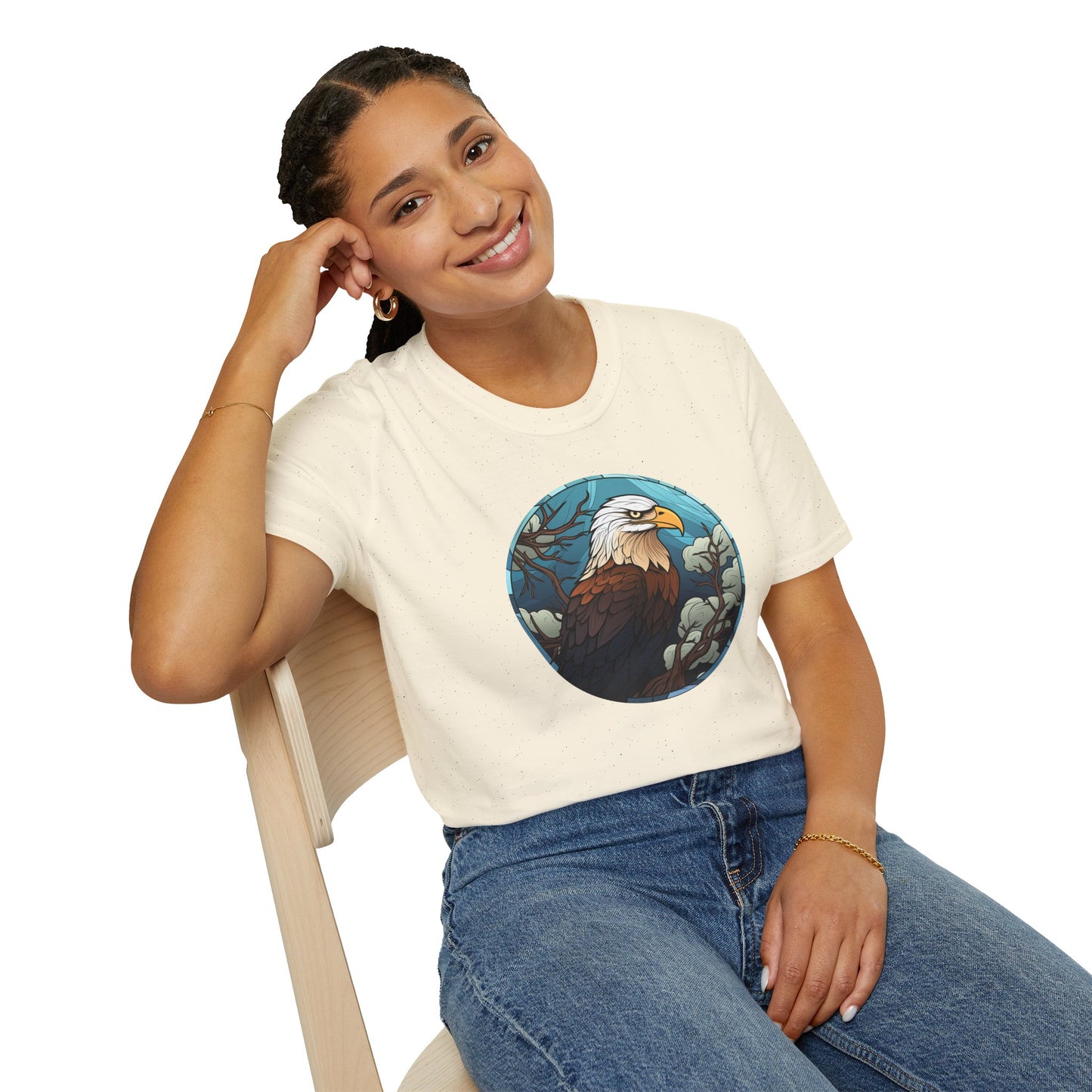 Eagle Unisex T-Shirt for Wildlife Enthusiasts