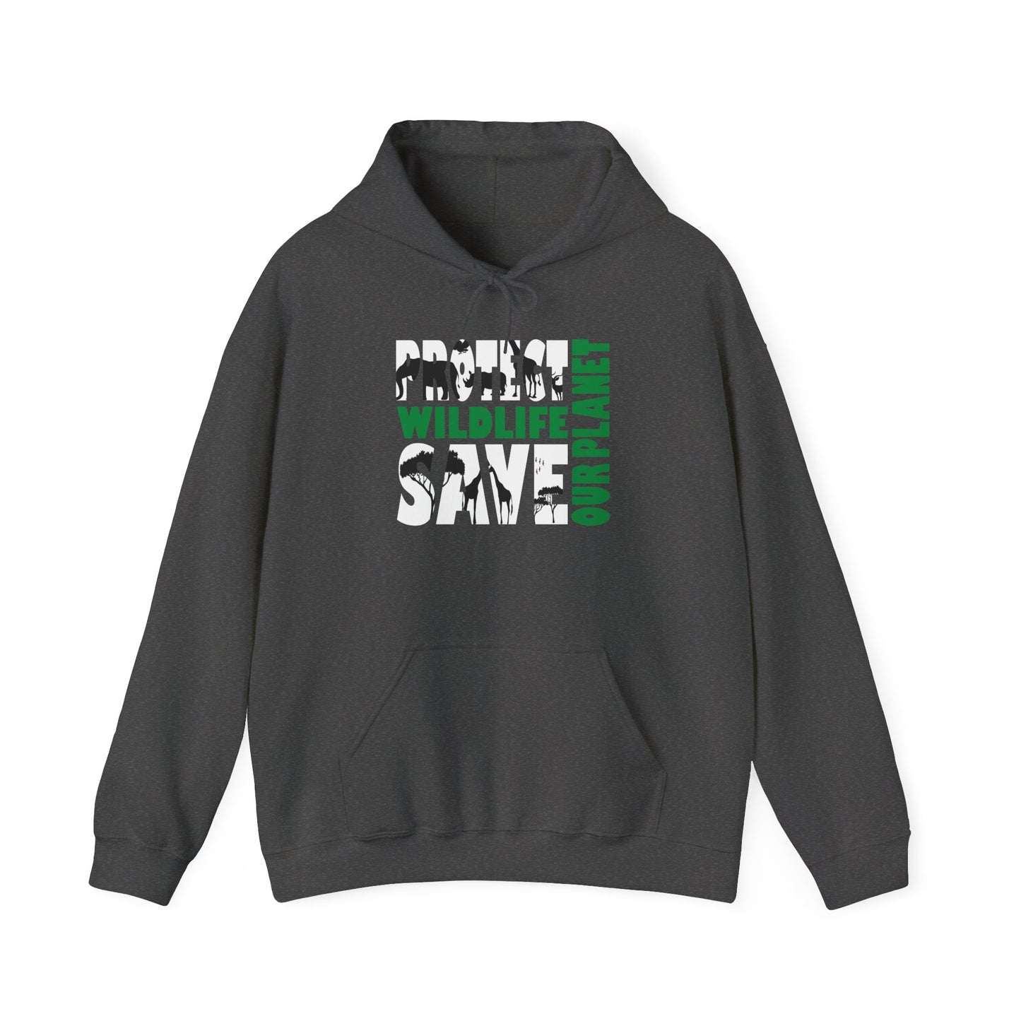 Wildlife Awareness Hooded Sweatshirt