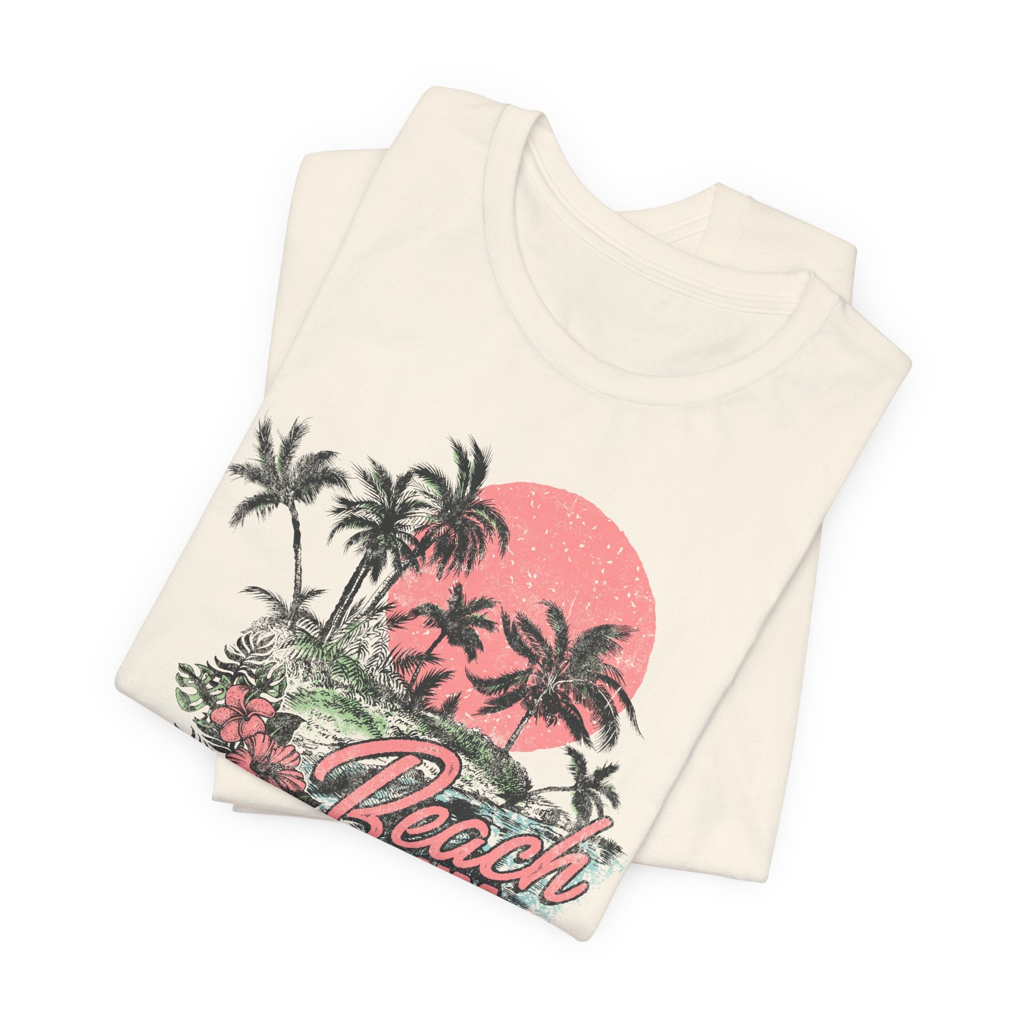 Beach Bum Unisex Short Sleeve Tee - Summer Vibes Shirt