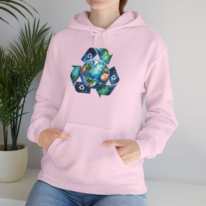 Recycle Symbol Eco Desogn Hoodie