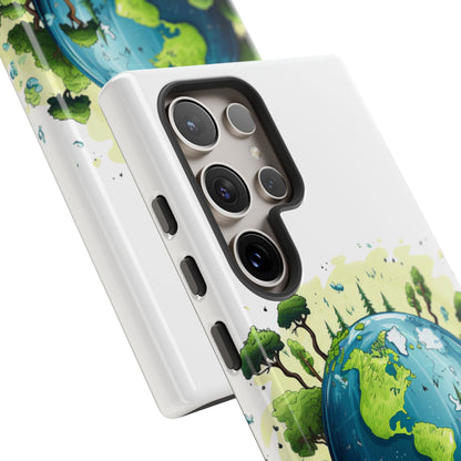 Eco-Friendly Phone Case with Earth Design