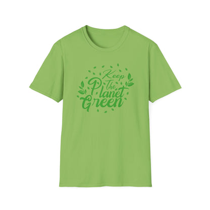 Eco-Friendly Unisex T-Shirt - Keep the Planet Green